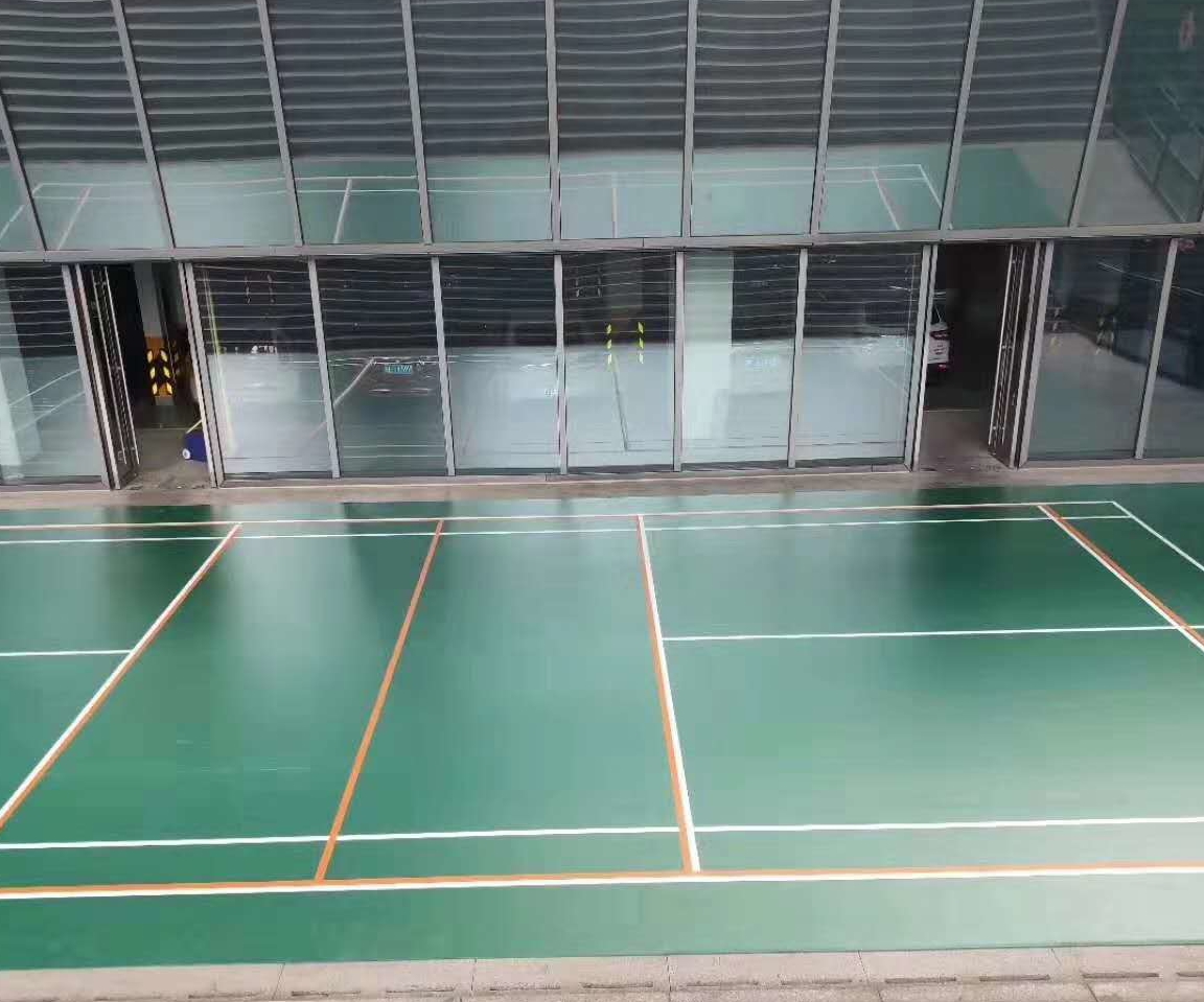 羽毛球場地膠選擇該注意哪幾點，問問騰方吧