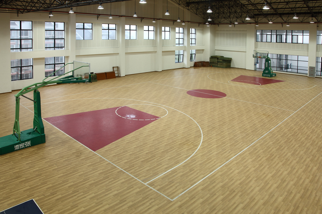 國內著名籃球場pvc運動地板品牌——法福萊【騰方PVC地板】
